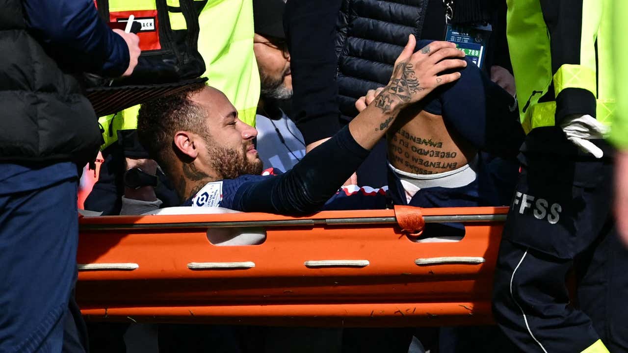 EL PSG DIÓ A CONOCER  EL PARTE  MÉDICO SOBRE LA LESIÓN DE NEYMAR