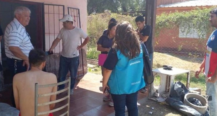 LA SECRETARIA DE TRABAJO DE LA RIOJA CLAUSURÓ UN ALBERGUE QUE SE ENCONTRABA EN PÉSIMAS CONDICONES DONDE HABÍA OCHO TRABAJADORES DE LAS COSECHAS