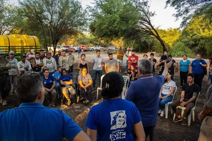 INAUGURARON EL POLO DE PRODUCCIÓN Y TRABAJO DEL MOVIMIENTO EVITA