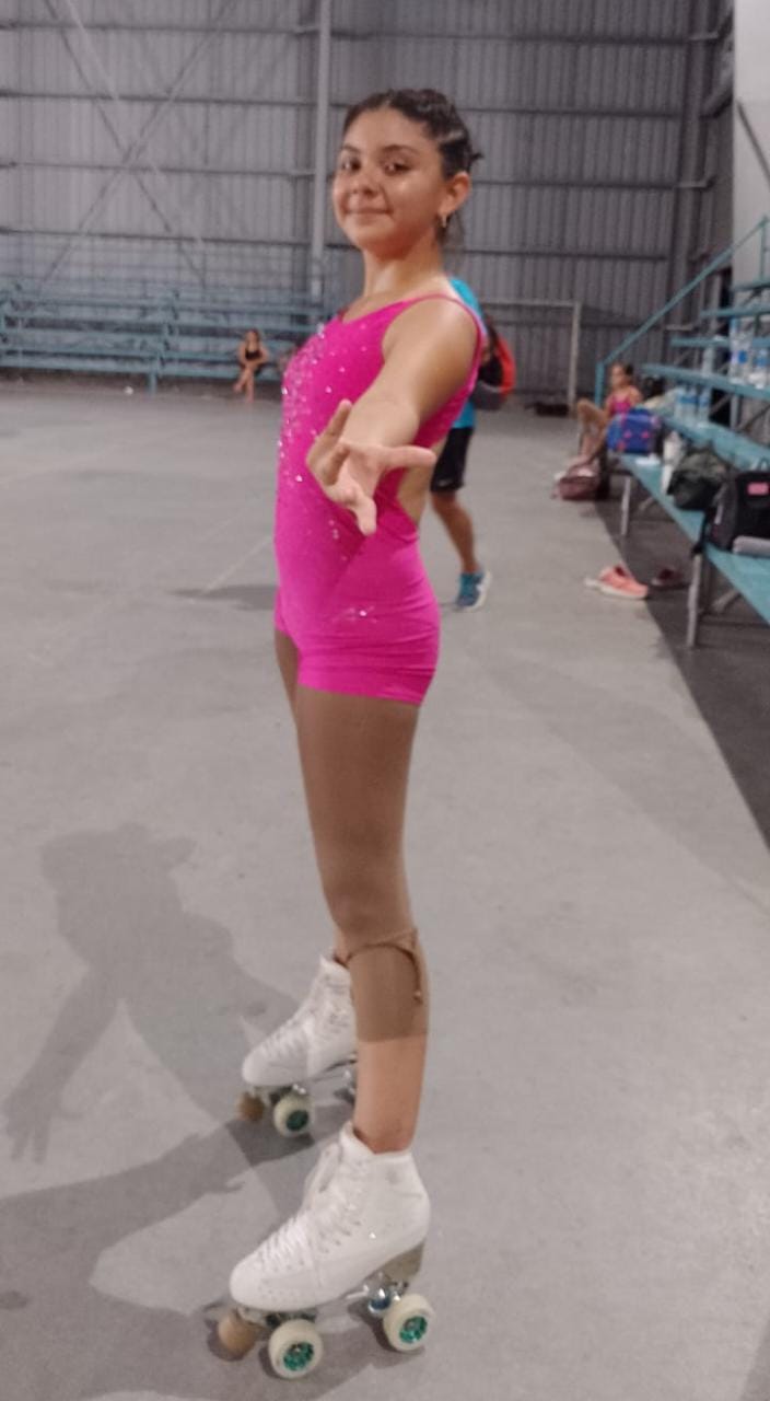 VICTORIA OLGUIN CLASIFICÓ AL TORNEO SUDAMERICANO DE PATÍN ARTÍSTICO