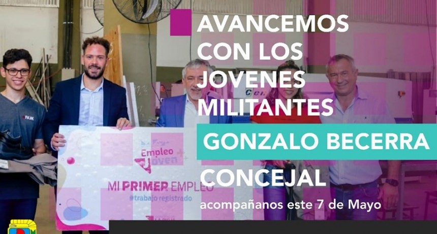 ERNESTO PÉREZ MOSTRÓ SU APOYO PARA GONZALO BECERRA 