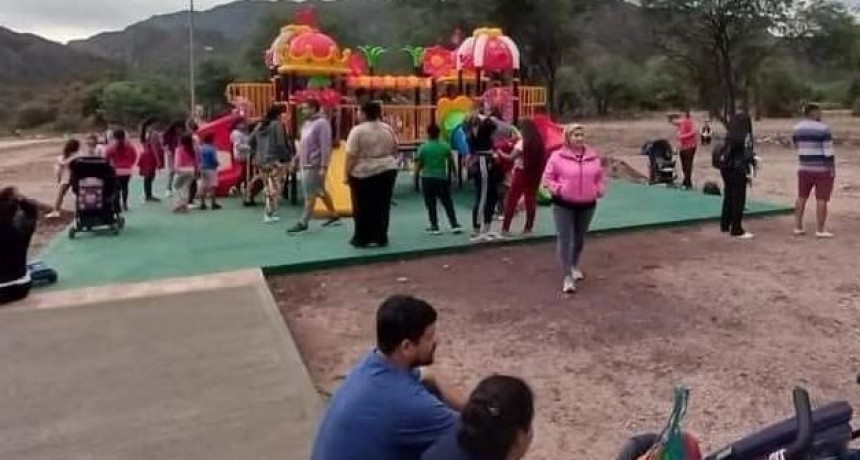 ÉXITO ASEGURADO: LA GENTE YA DISFRUTA DEL PASEO DE LOS SAUCES PESE A NO ESTAR INAUGURADO 