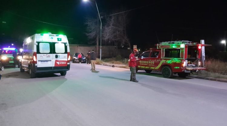 MOTOCICLISTA HERIDA TRAS CAER DE SU MOTO