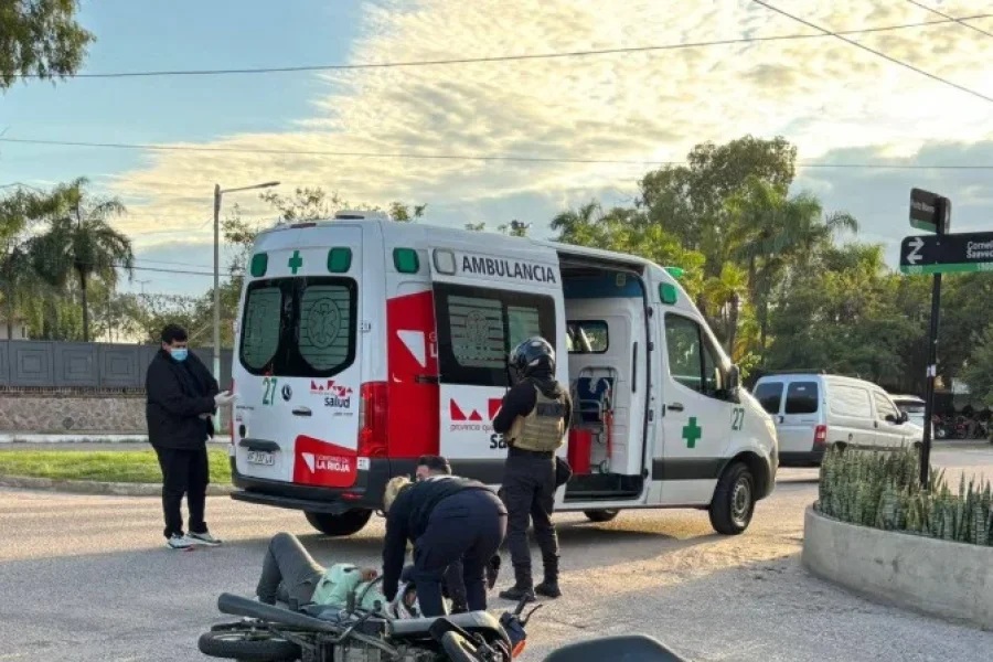 SINIESTRO VIAL DEJ&Oacute; UN HERIDO EN EL BARRIO EL CHACHO 