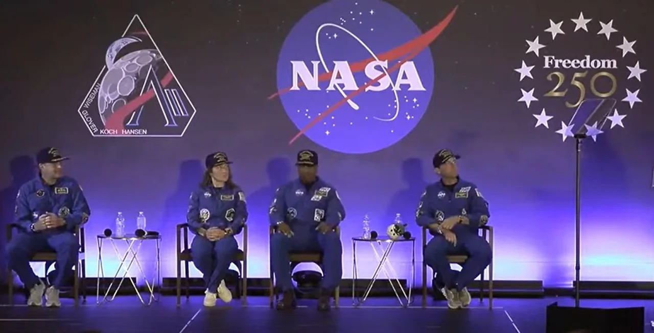 LOS ASTRONAUTAS DE LA ARTEMIS II DESTACARON LO TRASCENDENTAL DE LA MISI&Oacute;N