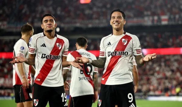 RIVER LA GAN&Oacute; CON LO JUSTO A CARABOBO Y SE ACOMOD&Oacute; EN SU GRUPO