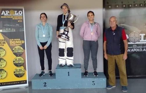 TIRO DEPORTIVO: FERNANDA RUSSO FUE TERCERA EN EL TIRO FEDERAL ARGENTINO