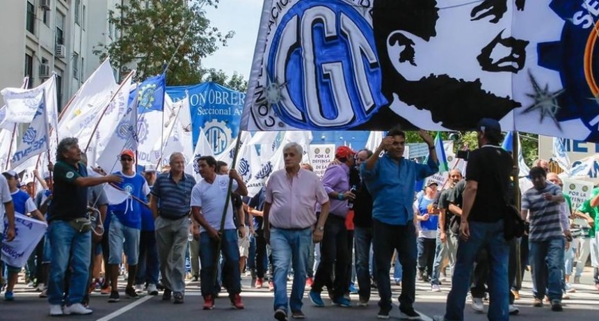 LA CGT RATIFICÓ EL PARO GENERAL DEL 9 DE MAYO Y ADELANTÓ QUE SERÁ 