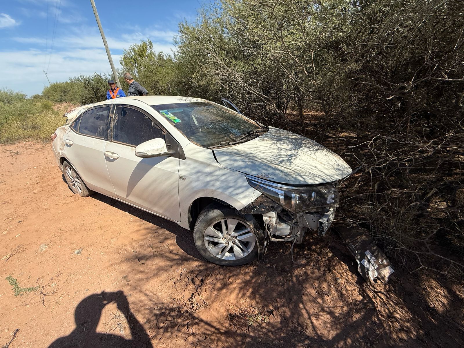  UN TUCUMANO VOLCÓ EN RUTA 38 Y SU ACOMPAÑANTE TERMINÓ CON UNA FRACTURA