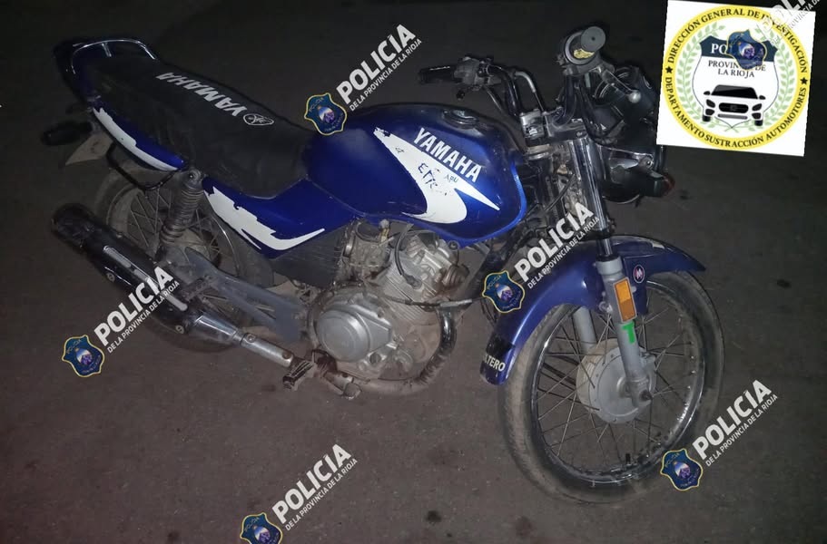 INVESTIGACIONES SECUESTRÓ DOS MOTOS CON PEDIDO DE SECUESTRO