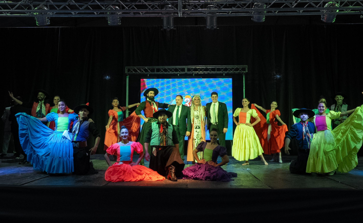 EL GOBERNADOR QUINTELA ESTUVO PRESENTE EN LAS CELEBRACIONES POR UN NUEVO ANIVERSARIO DE SANAGASTA