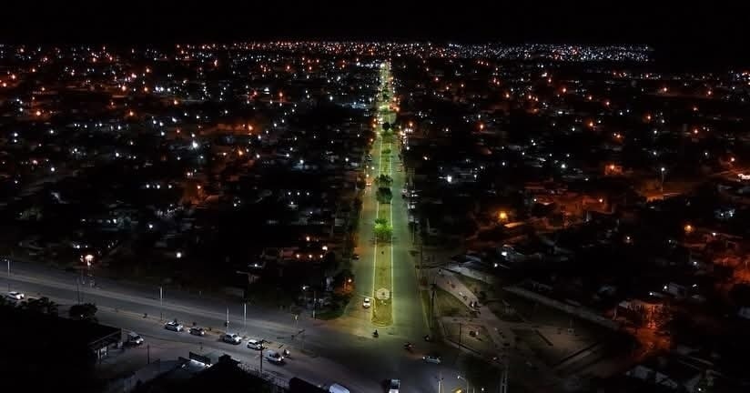 INAUGURAN ILUMINACIÓN EN LA ZONA SUR