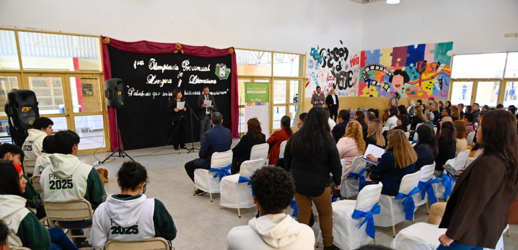 LANZARON LA PRIMERA OLIMPIADA PROVINCIAL DE LENGUA Y LITERATURA
