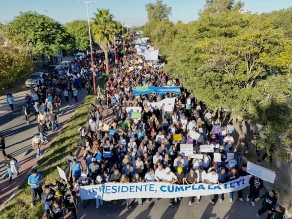 LA RIOJA SE SUM&Oacute; A LA MARCHA FEDERAL UNIVERSITARIA