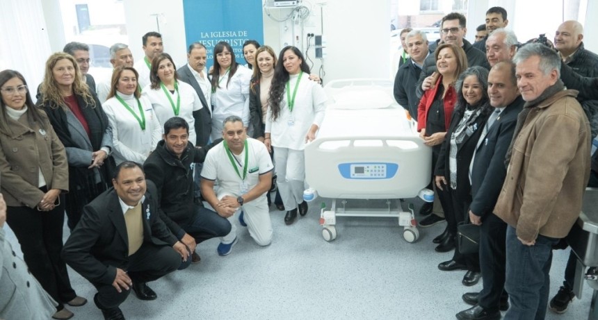 CHAMICAL INAUGURARON UNA NUEVA TERAPIA INTENSIVA Y MODERNIZARON EL HOSPITAL LUIS AGOTE 