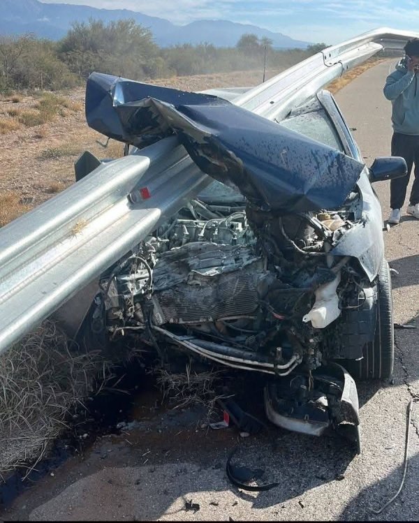 ESPECTACULAR SINIESTRO VIAL EN LA AUTOV&Iacute;A NONOGASTA - CHILECITO 