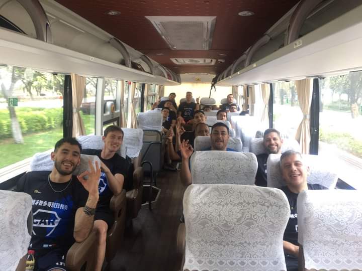 RIACHUELO ATERRIZÓ EN CHINA PARA JUGAR EN EL TORNEO 4 NACIONES.