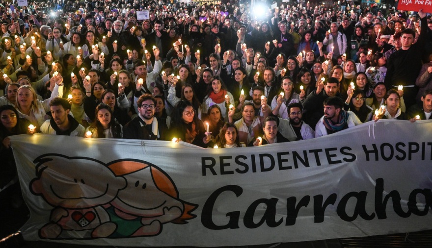 COMUNICADO DE LOS RESIDENTES DEL GARRAHAM: 