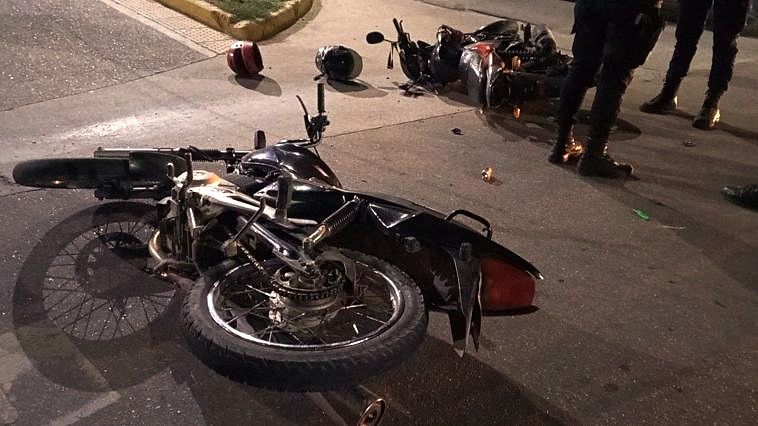 UN MENOR HERIDO TRAS UN FUERTE SINIESTO VIAL
