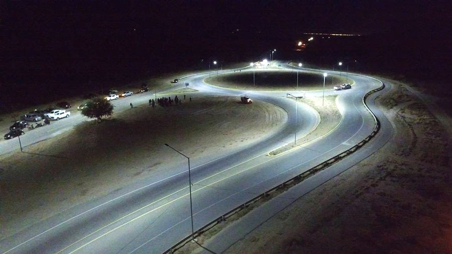 HABILITARON OBRA DE ILUMINACIÓN DE AUTOVIA CHILECITO - NONOGASTA