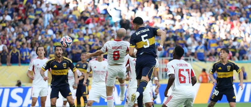 BOCA NO PUDO SOSTENER LA VENTAJA Y EMPATÓ CON BENFICA