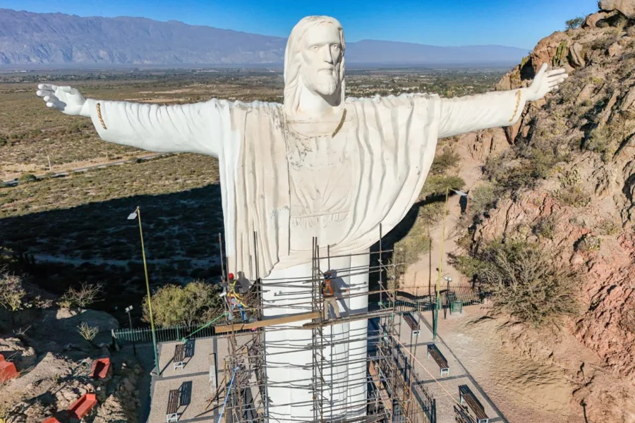 AVANZA LA RESTAURACI&Oacute;N DEL CRISTO DE PORTEZUELO EN CHILECITO