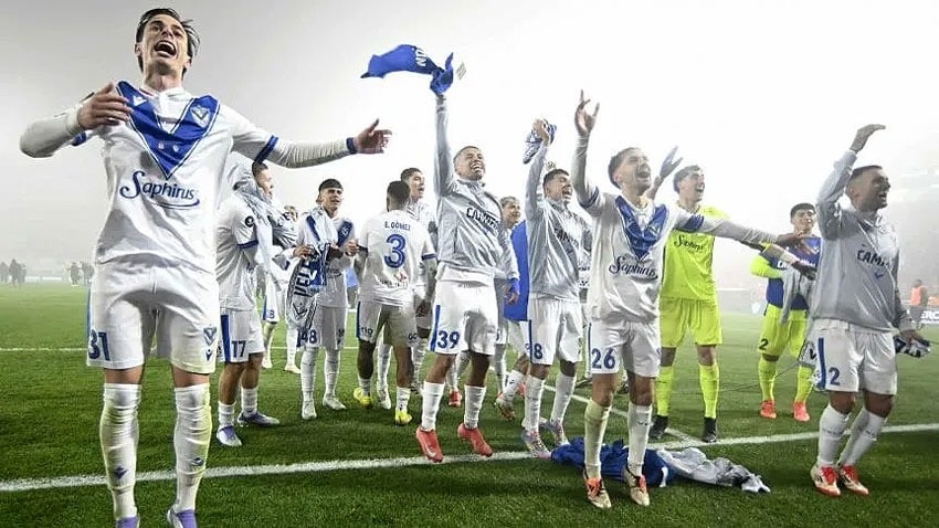 VELEZ LE GANÓ A ESTUDIANTES Y SE QUEDÓ CON LA SUPERCOPA INTERNACIONAL