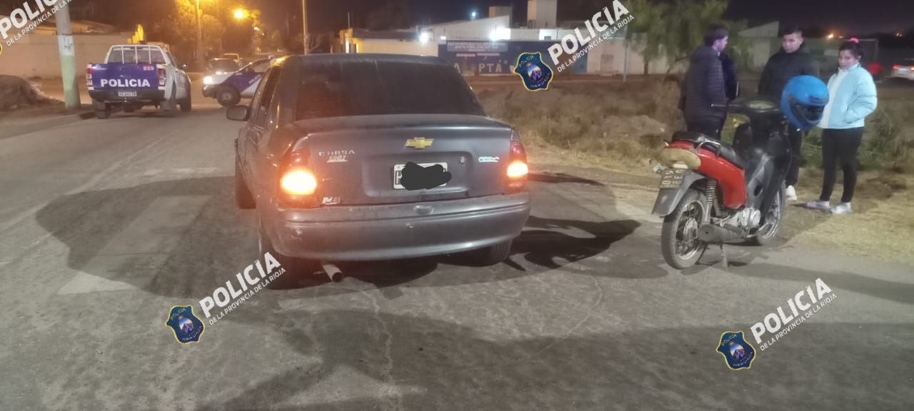UN MENOR HERIDO EN UN SINIESTRO VIAL EN LA ZONA SUR