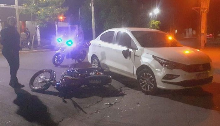 SINIESTRO VIAL EN CHILECITO DEJÓ UN HERIDO