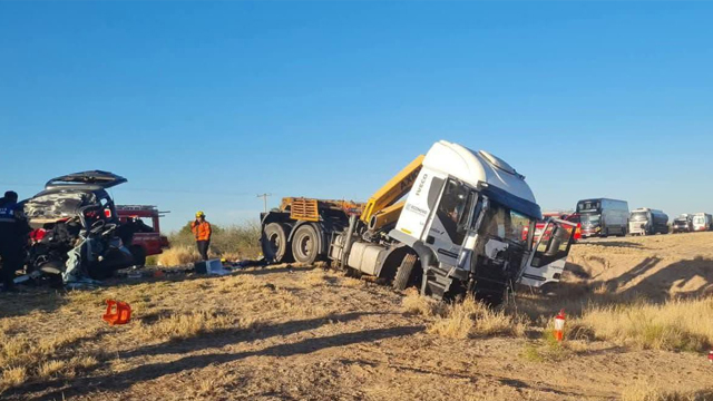 CHOQUE FRONTAL DEJÓ TRES MUERTOS Y DOS HERIDOS EN RUTA 38