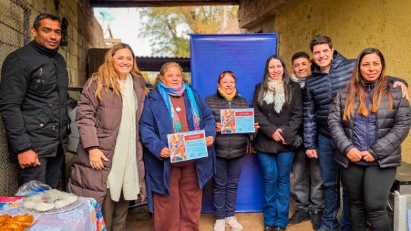 TERE MADERA ACOMPA&Ntilde;&Oacute; A EMPRENDEDORAS DE SANAGASTA
