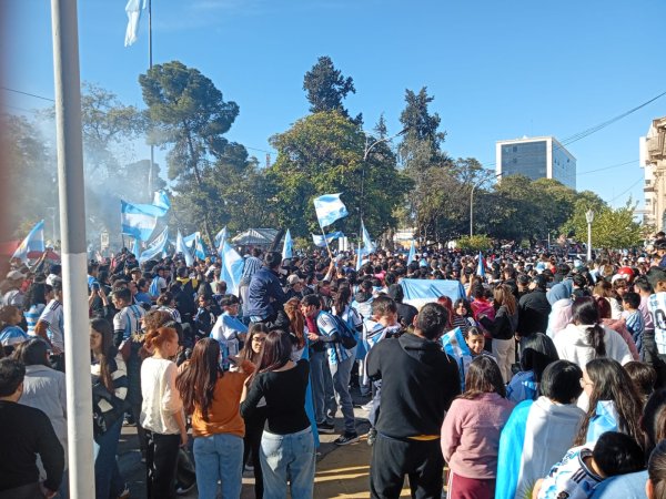 LA RIOJA  FESTEJ&Oacute; LA CLASIFICACI&Oacute;N DE LA SELECCI&Oacute;N ARGENTINA