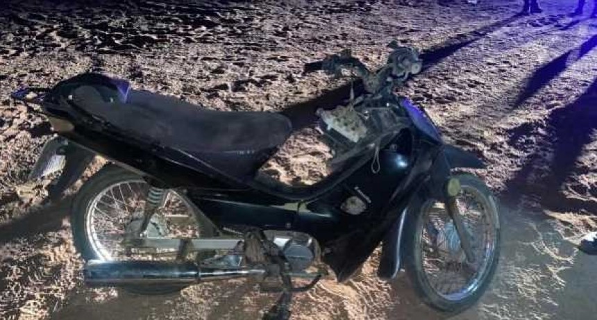 ROBARON UNA MOTO EN PATQUIA, ESCAPARON Y FUERON DETENIDOS EN CHILECITO