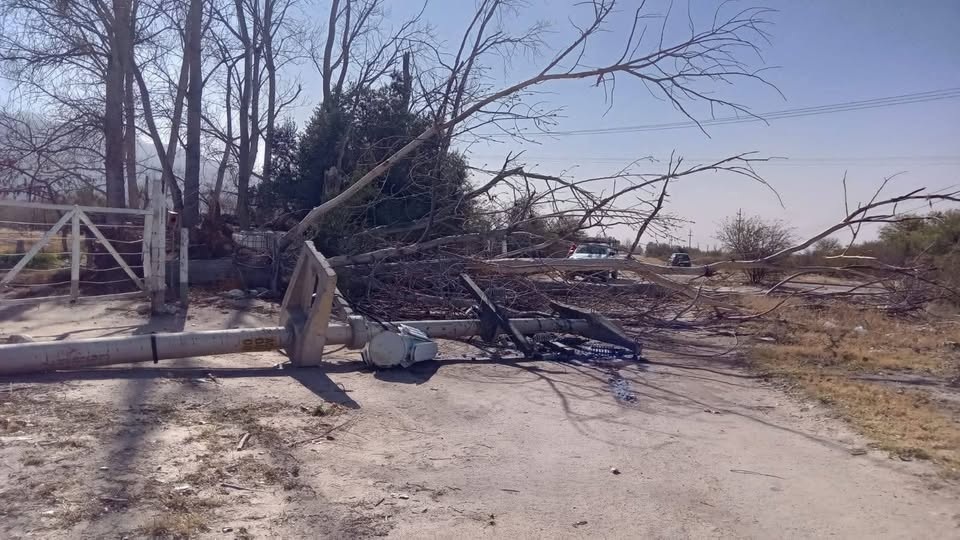 EDELAR INFORMÓ QUE SE RESTABLECIÓ LA LUZ EN EL INTERIOR TRAS EL PASO DEL ZONDA