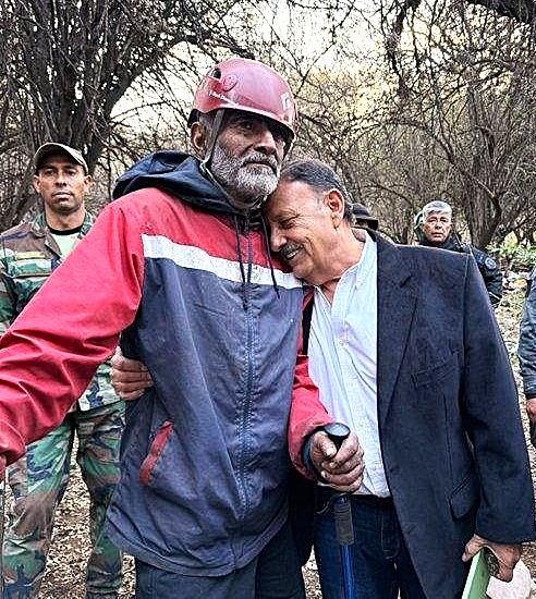 QUINTELA CELEBRÓ LA APARICIÓN CON VIDA DE PORTUGAL Y FELICITÓ A LOS QUE PARTICIPARON EN SU BÚSQUEDA