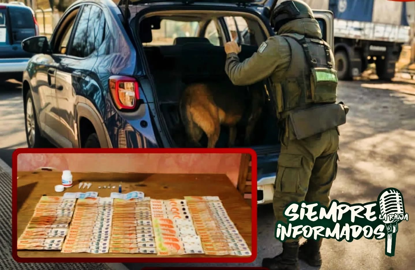 CUATRO DETENIDOS DEJÓ UN OPERATIVO DE DROGAS EN CHILECITO