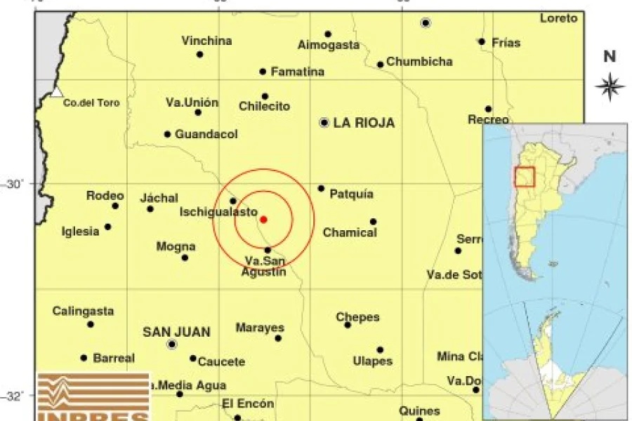 SISMO SACUDIÓ A LA PROVINCIA ESTE VIERNES