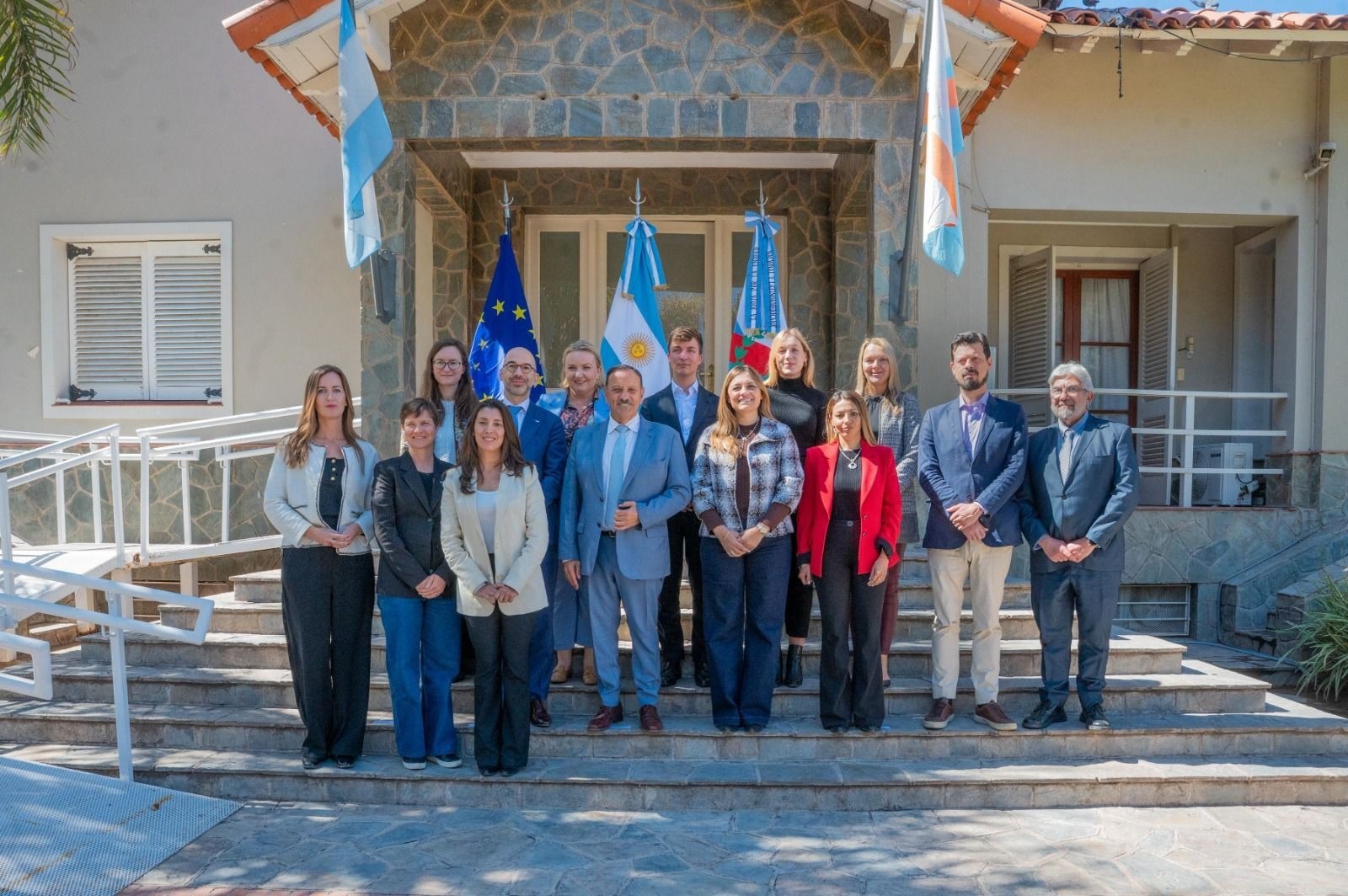 QUINTELA RECIBIÓ A REPRESENTANTES DE LA UNIÓN EUROPEA