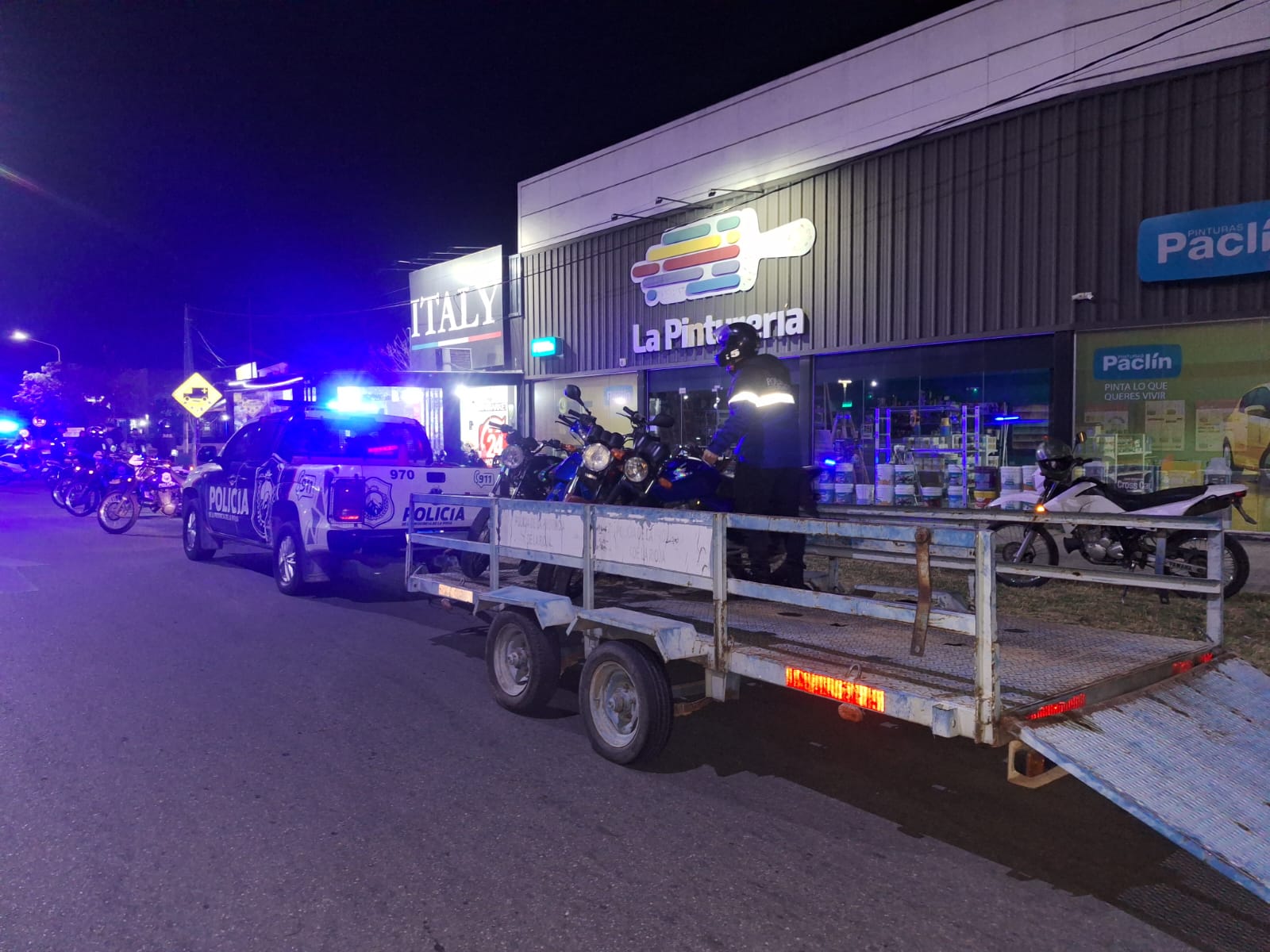 REALIZARON NUEVO OPERATIVO "RODADAS" EN CAPITAL Y SECUESTRARON VARIAS MOTOCICLETAS