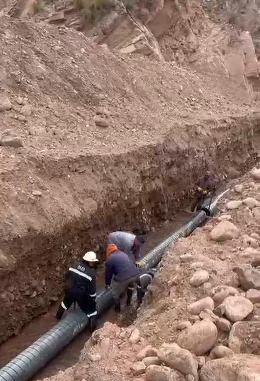 EJECUTAN LA REPARACI&Oacute;N Y PUESTA EN FUNCIONAMIENTO DEL SISTEMA DE AGUA EN EL ROSARIO.