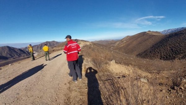 EL INCENDIO EN GUANCHIN QUED&Oacute; CONTROLADO TRAS AMPLIO OPERATIVO DE LA PROVINCIA