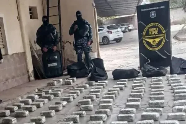 LA JUSTICIA FEDERAL INVESTIGA SI LOS 150 KG DE MARIHUANA TENIAN DESTINO FINAL EN LA RIOJA