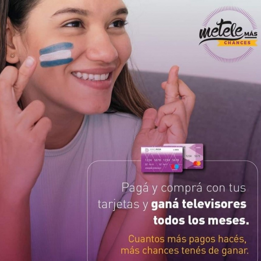 BANCO RIOJA SORTEA 20 TELEVISORES DE 42”