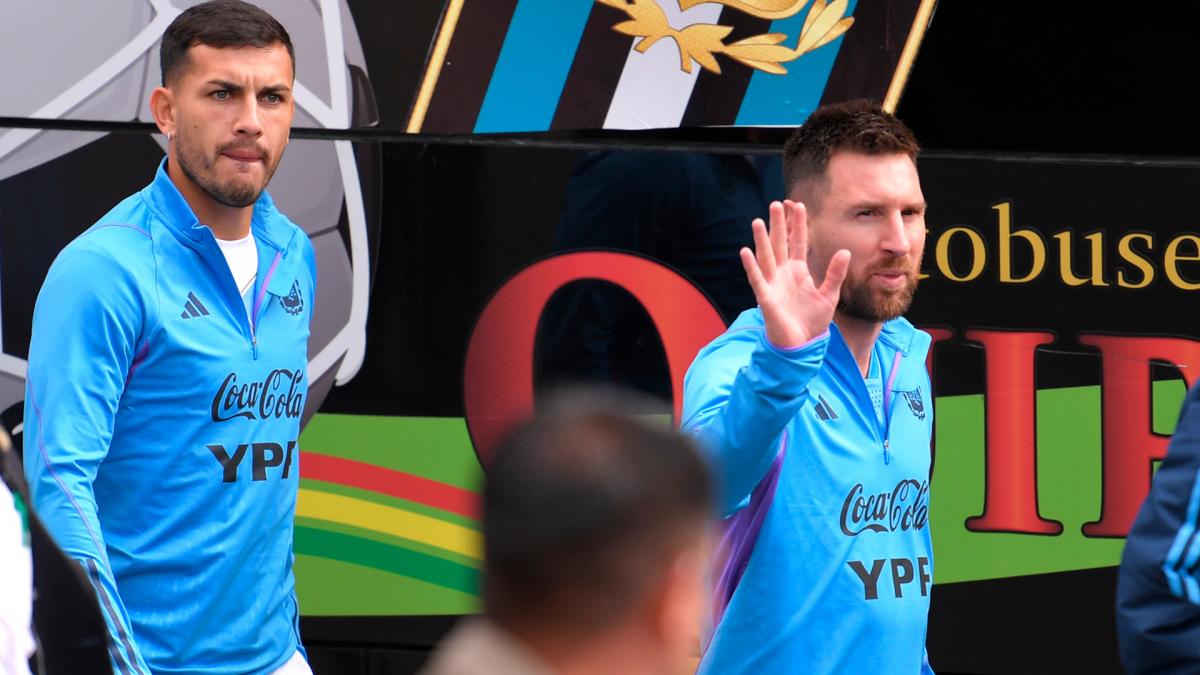 MESSI NO PARTICIPÓ EN LA ÚLTIMA PRÁCTICA ANTES DE ENFRENTAR A BOLIVIA EN LA ALTURA