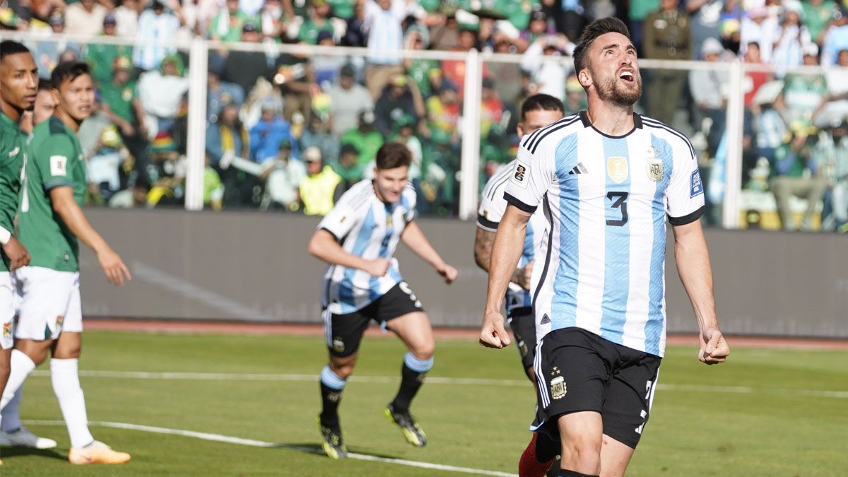 NI LA ALTURA PUDO  CONTRA EL GRAN MOMENTO DE ARGENTINA QUE GANÓ, GUSTÓ Y GOLEÓ A BOLIVIA EN LA PAZ