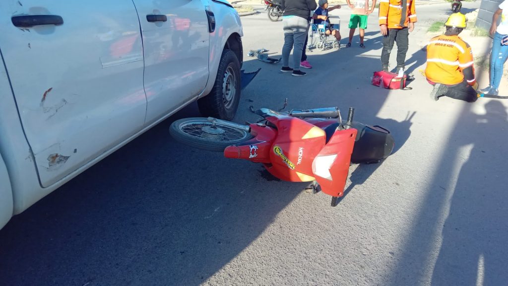 DOS MUJERES HERIDAS TRAS FUERTE SINIESTRO VIAL