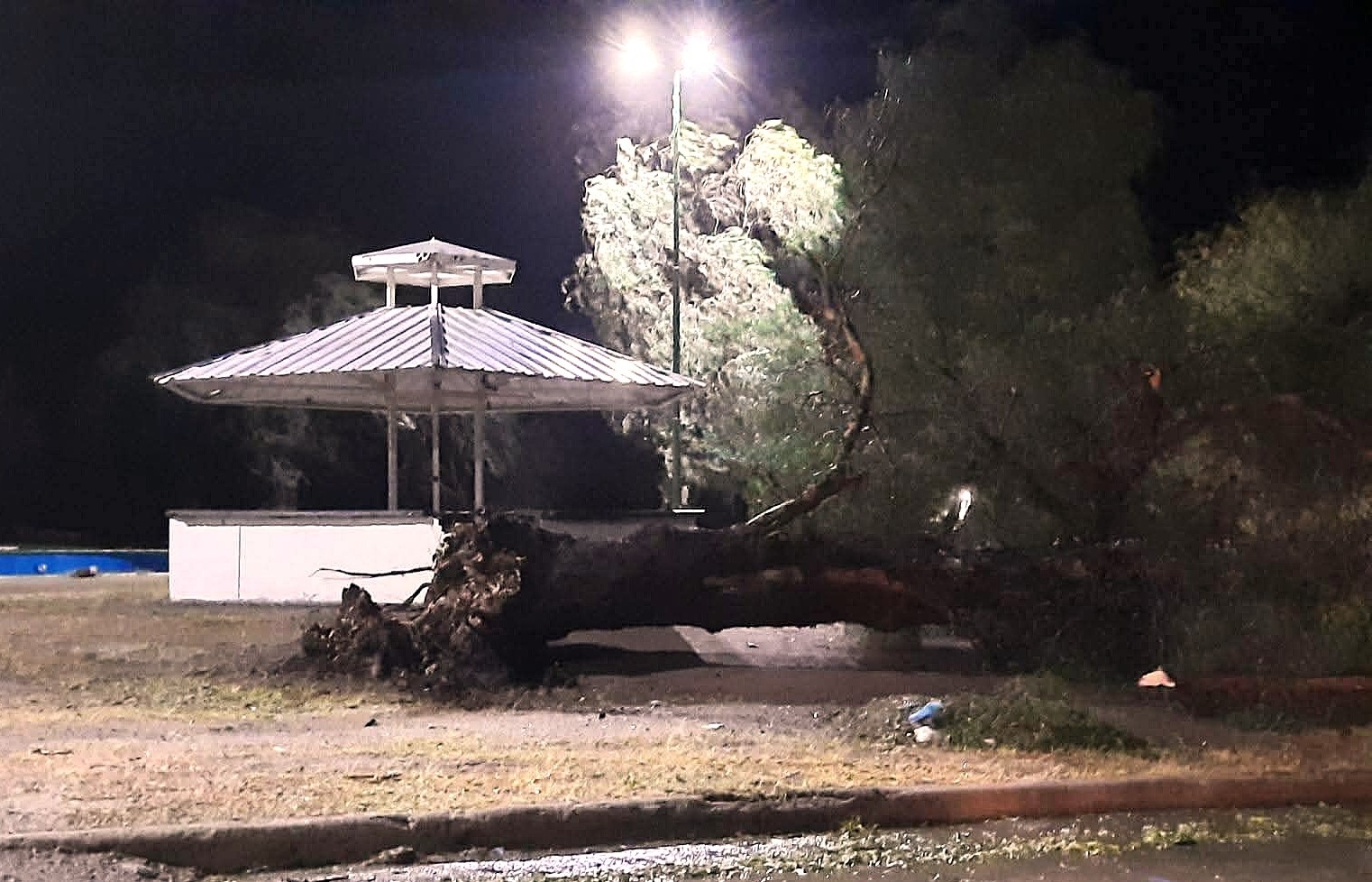 FUERTE TORMENTA CAUSÓ DAÑOS EN ULAPES 