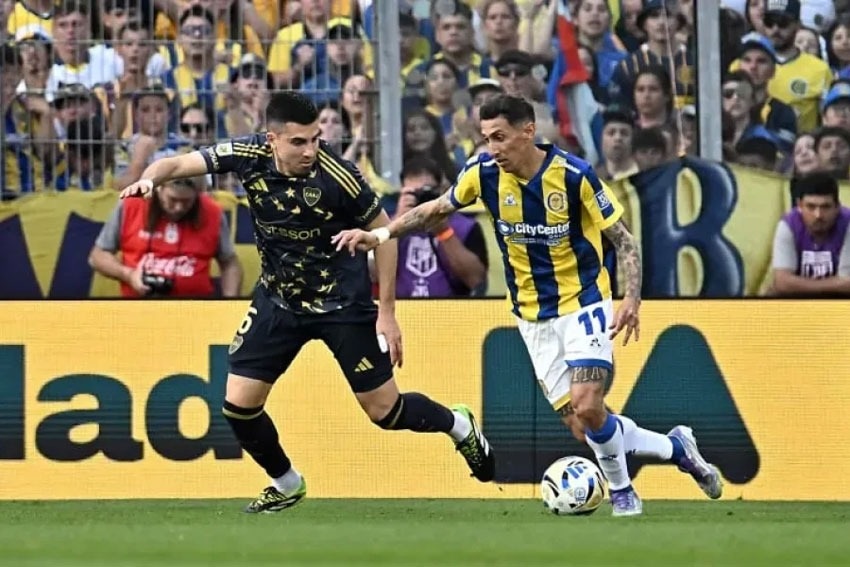 CENTRAL Y BOCA IGUALARON EN EMOTIVO PARTIDO EN ARROYITO