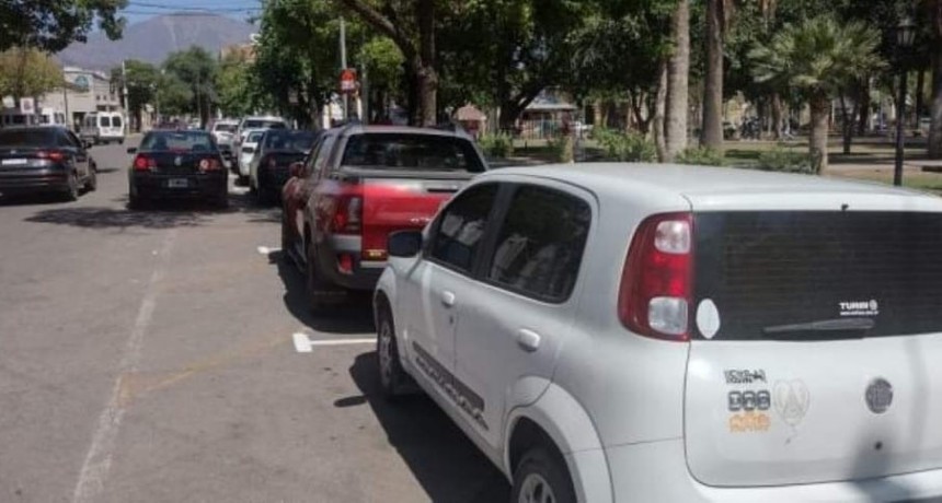 SE ELIMINÓ EL ESTACIONAMIENTO PARA DIPUTADOS EN PLAZA 9 DE JULIO