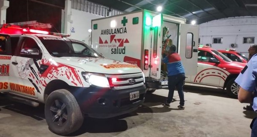 UN EMPLEADO DE RIOJA BUS SUFRIÓ APLASTAMIENTO DE TÓRAX